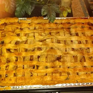 Homemade Apple cobbler