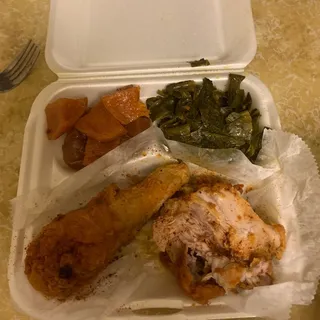 3 Piece Chicken Dinner with 3 Side