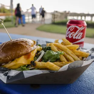 Vicki Vail's classic burger