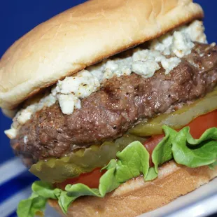 Black &amp; Bleu Burger