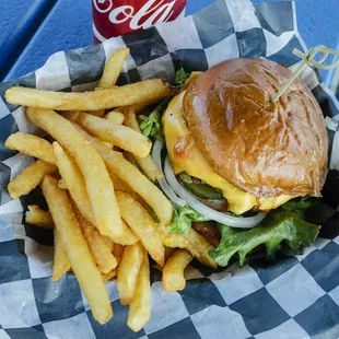 Vicki Vail's classic burger - great!