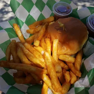 Mushroom Swiss Burger