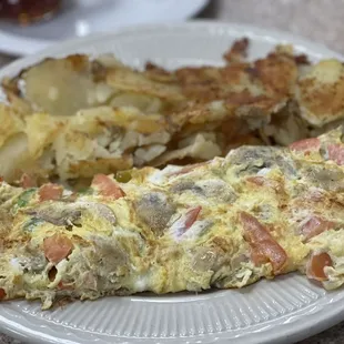 Veggie omelette