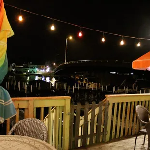 Vickies Place at Night