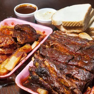 bbq ribs, food, ribs