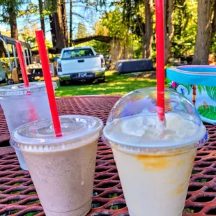 Turtle &amp; Peanut Butter Shakes