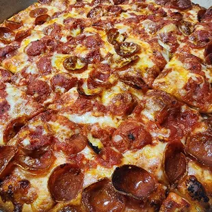 Pepperoni pizza