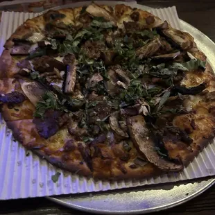 10" Steak Portabella Pizza