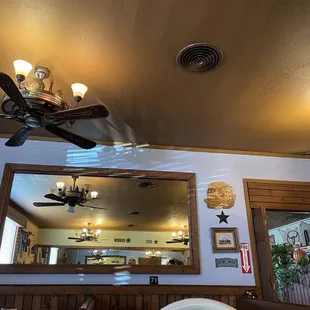 Inside decor seating area