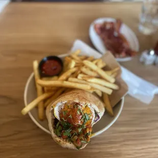 Sabich Pita Sandwich
