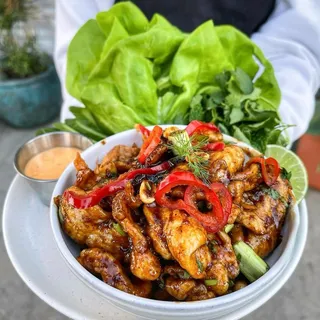 Chicken Lettuce Wrap