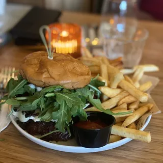 Truffle Mushroom Burger