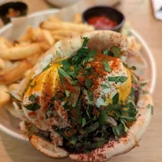 Sabich Pita Sandwich
