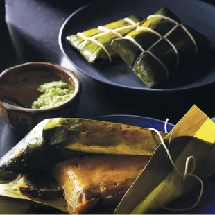 Our famous Puerto Rican Pasteles