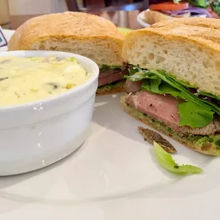 Steak Ciabatta Sandwich