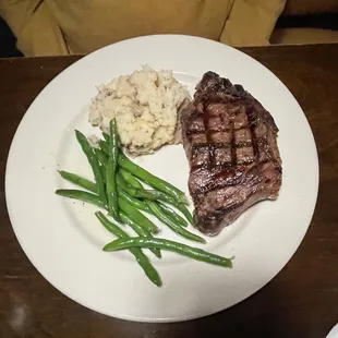 New York Strip.  Excellent!