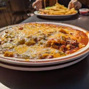 chorizo and eggs, Christmas