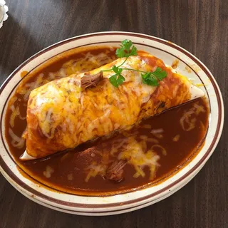 Carne Adovada Burrito
