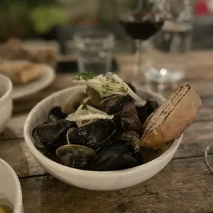 Mussels & Clams to share