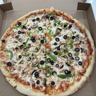 Vegetarian pizza