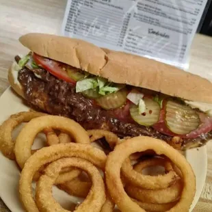 Delicious Slow Roasted then shredded and added to our gravy to create a delicious home cooked Roast Beef PoBoy