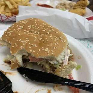 Bbq ranch burger