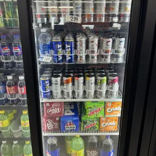 Pepsi fridge Energy drinks