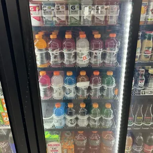Gatorade fridge