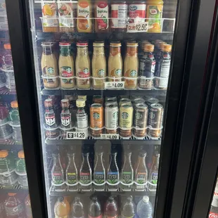 Starbucks fridge