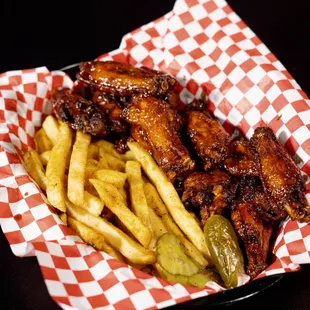 Honey Fire Wing Basket