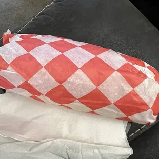 The wrapper it came in.