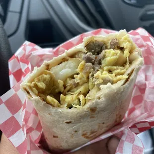 Steak Breakfast Burrito