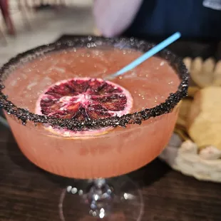 Blood orange margarita