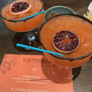 Blood Orange Margaritas