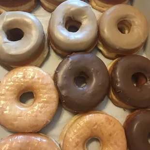 Maple donuts are the best!