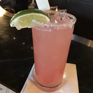 Spicy watermelon margarita