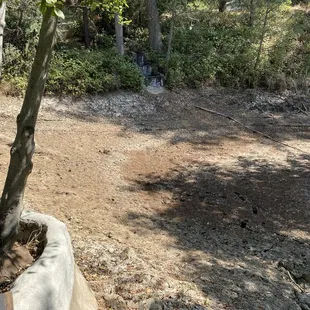 Owner decided to excavate pond right before we arrive.