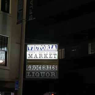 outside