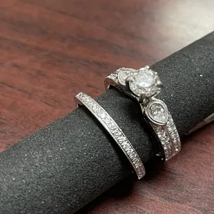 Final result of ring repaired and cleaned
