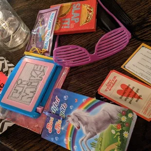 Fun bag from vending machine