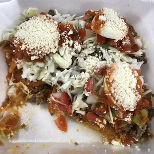 Honduran Tacos.  They were excellent.