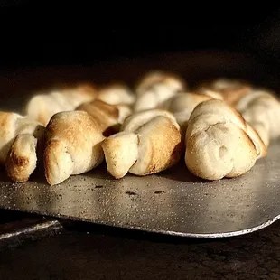 Garlic knots are waiting for you!