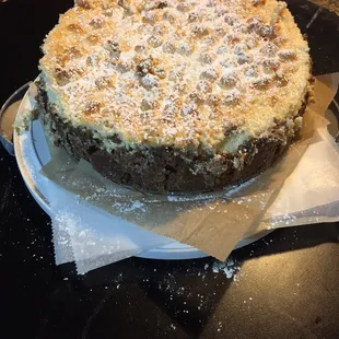 White chocolate cheesecake