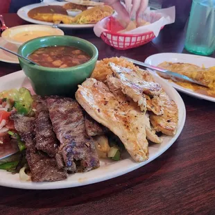 Combo fajitas