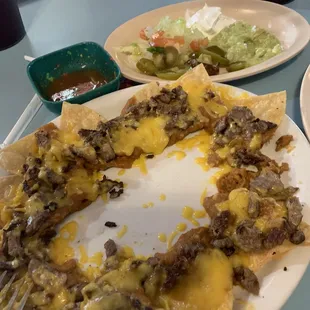 Panchos with Everything on the side ( sorry don&apos;t hate me , I don&apos;t like avocado )