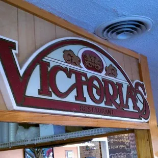 Storefront sign