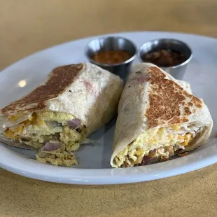Breakfast burrito