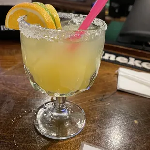 Margarita (small) on the rocks