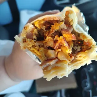 Breakfast burrito