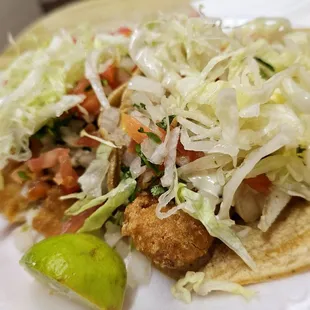 a fish taco